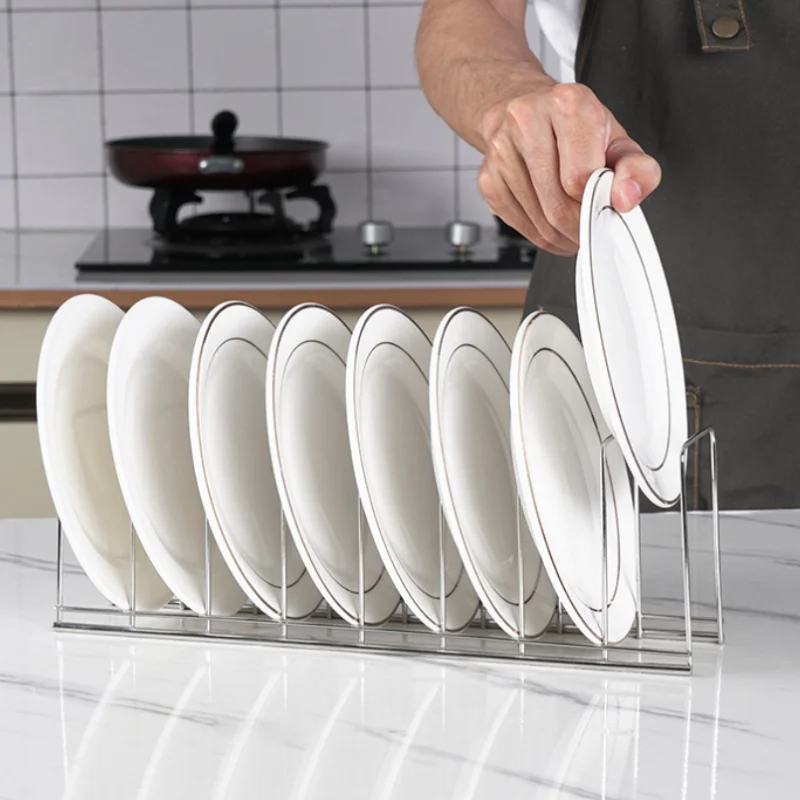 

Stainless Steel Tableware Drainage Rack Cabinet Storage Rack Dish Rack Drying Rack Storage Rack Kitchen Organizer Accessories