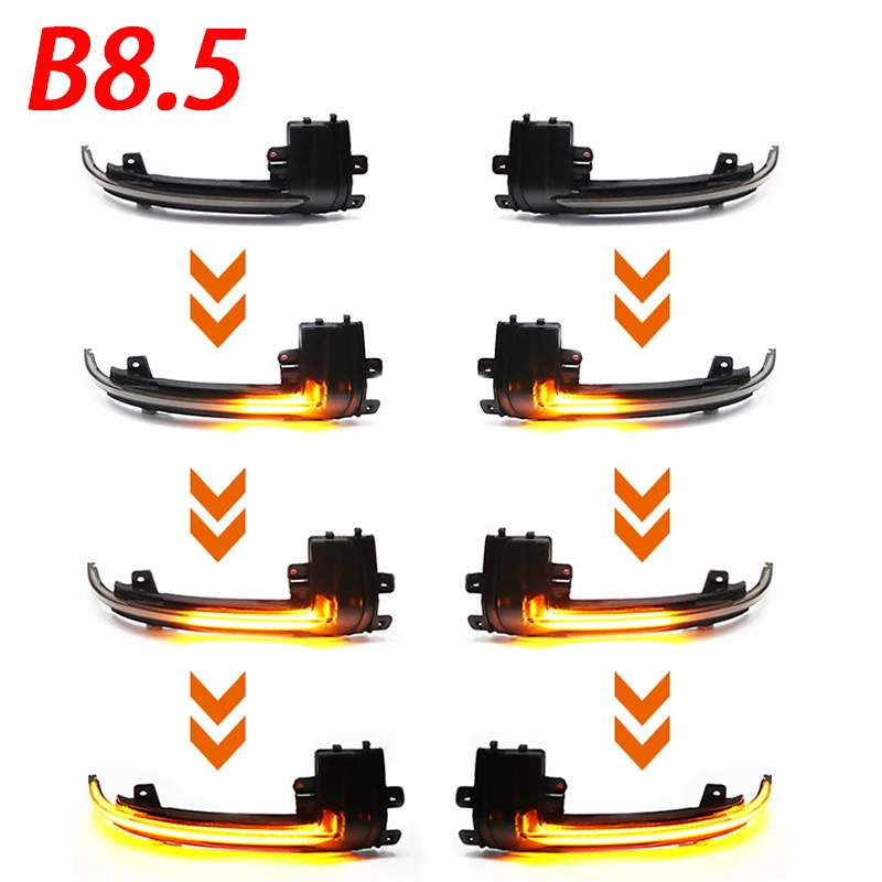 Фото Повторитель поворота для Audi A3, 8P, A4, A5, B8, P3, A6, C6, S6, b8,5, S5, RS5, RS4, LED-индикатор поворота, 2 шт. №3