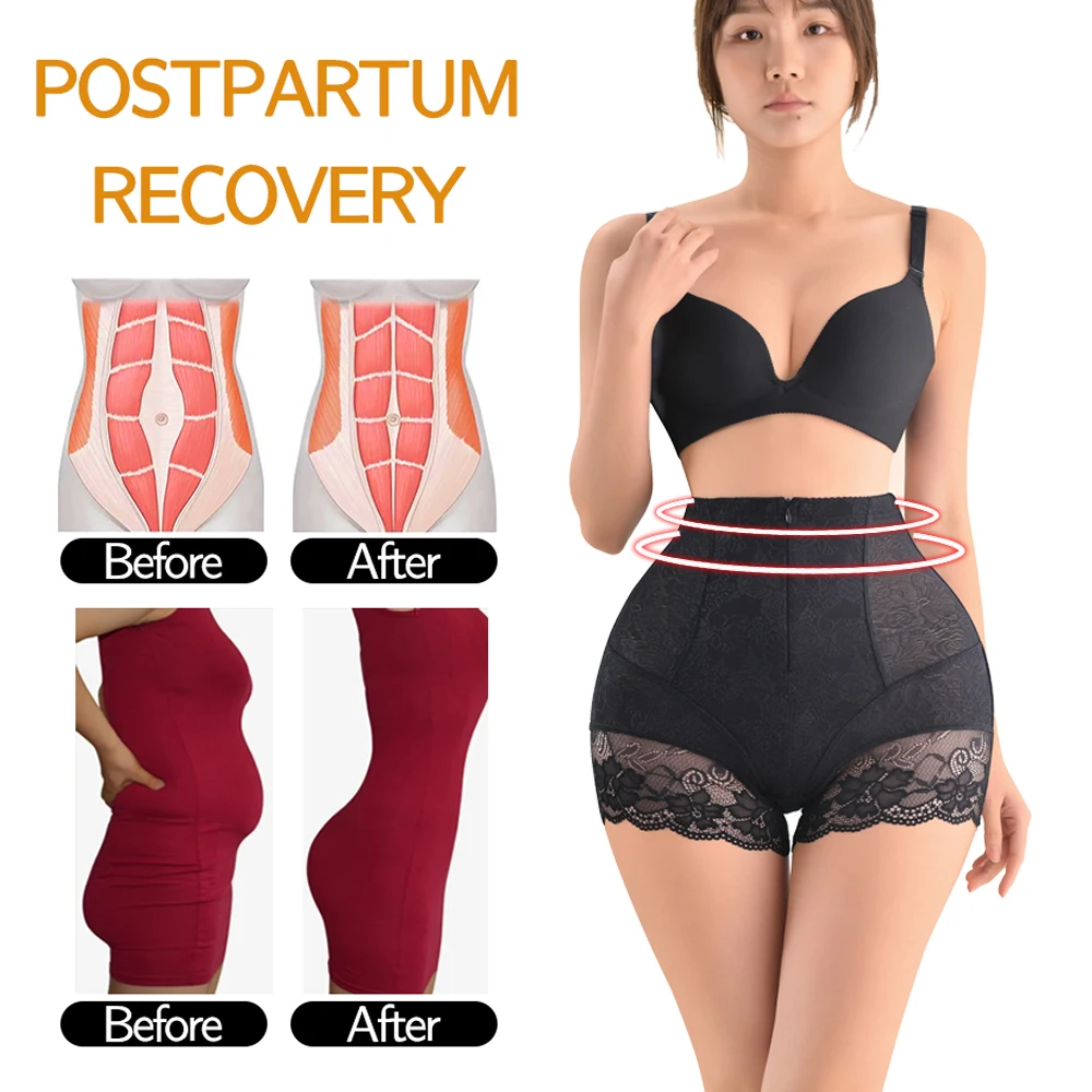 SEXYWG High Waist Shapewear Shorts Body Shaper for Tummy Control Panties Sexy Shape Wear Shorts Belly Control