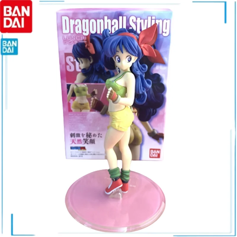 

Bandai Genuine No Box Japanese Anime Dragon Ball Anime Figures Torankusu Ranchi Different Style Models Kids Brinquedos