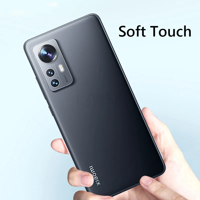 Чехол для Xiaomi 12 Lite Pro 12X Xiaomi12 мягкий прозрачный защитный чехол из ТПУ камеры