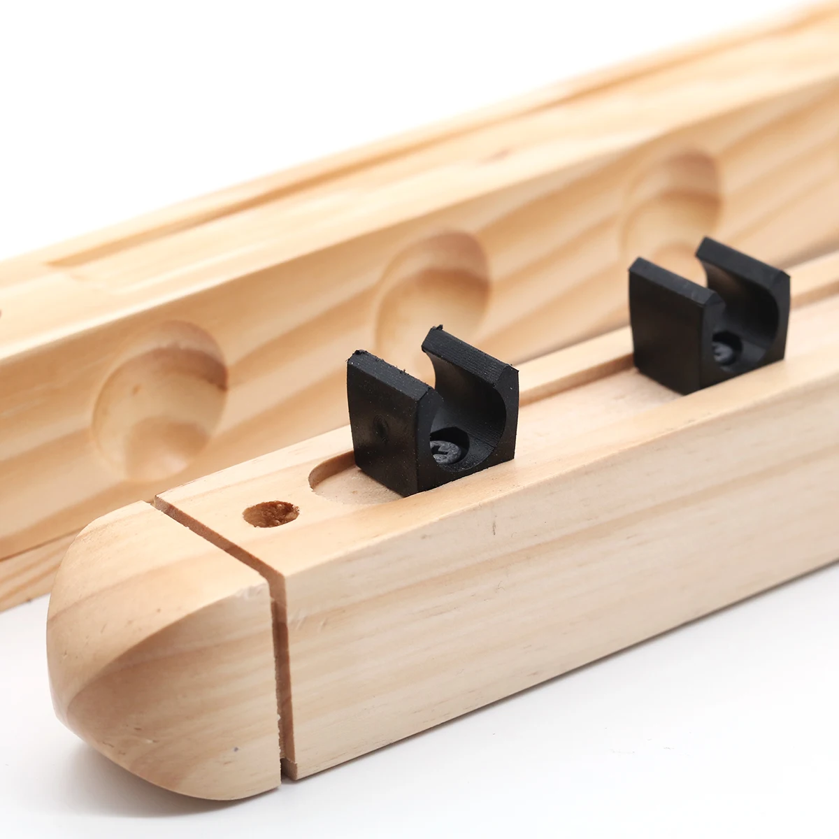 6-луночная деревянная стойка для бильярдных киев цвета дерева подвесная