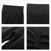 Бесшовные леггинсы с высокой талией#5