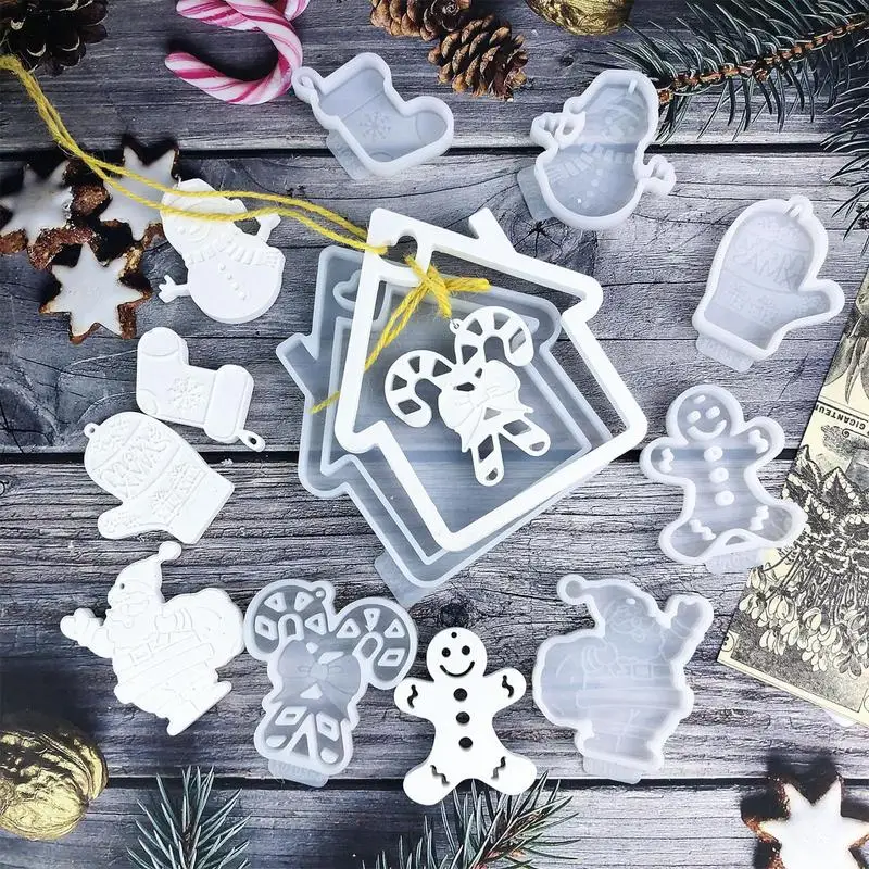 Формы для орнаментов эпоксидной смолы брелок в форме дома кулон формы