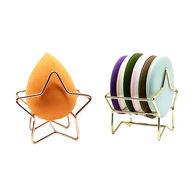 

1 шт., новинка, креативная Волшебная трехмерная железная полка для пудры, стеллаж для хранения пудры из хлопка, аксессуары для макияжа