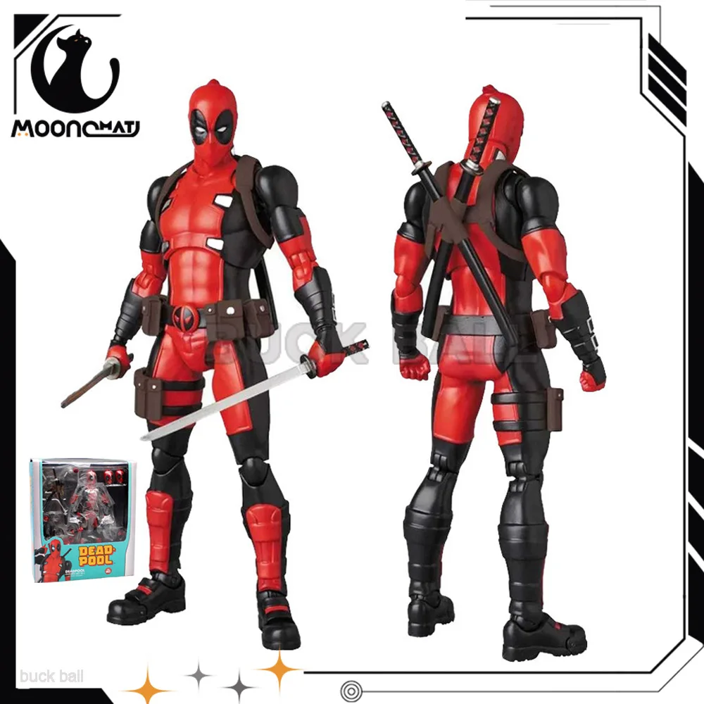 

Экшн-фигурки Marvel X мужские, 17 см, Mafex 082, Дэдпул, аниме фигурка, Коллекционная модель, статуя, кукла, игрушки, подарки для детей