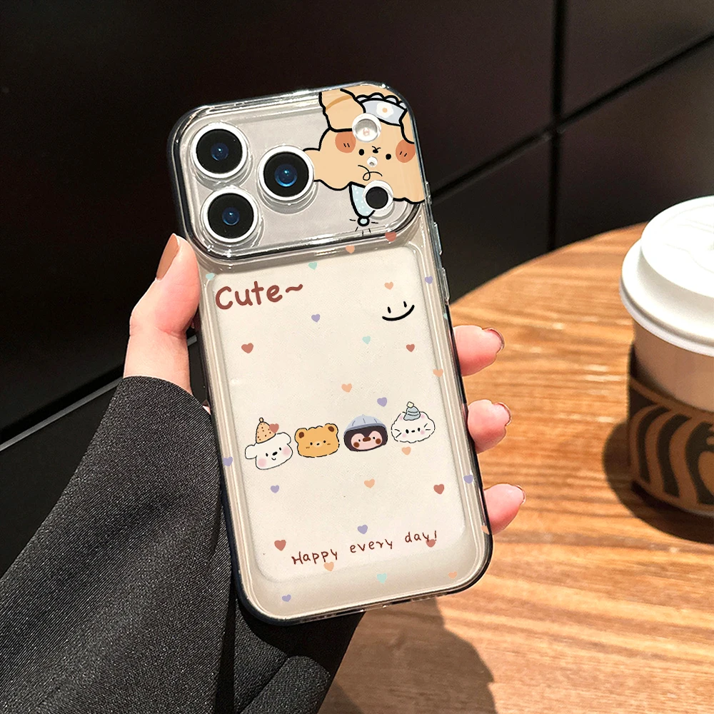 Прозрачный чехол для телефона с милыми персонажами для Samsung Galaxy S26 Ultra S25 S24 S23 S22 S21 Plus FE Ultra A56 A55 A54 A53 5G, мягкий чехол (art.: 3920db5225142) - 3920db5225142