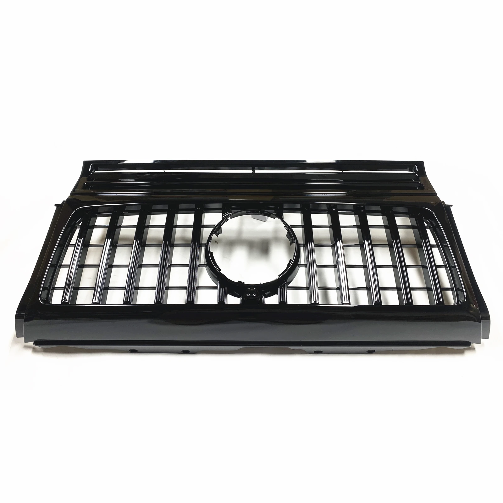 Передняя решетка для Mercedes Benz G Class W463 1990-2018 G500 G550 G55 G63 AMG GT Style Черный/Серебристый