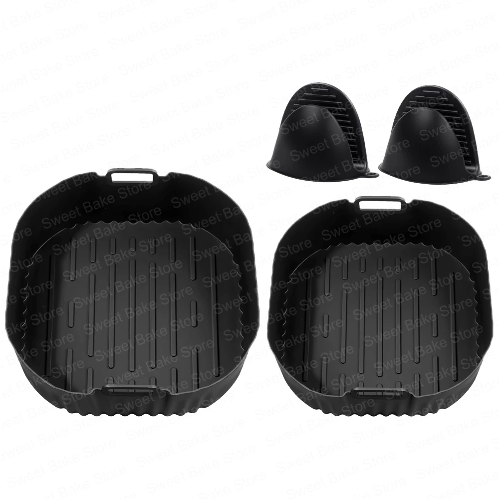 

Набор силиконовых форм для выпечки в аэрофритюрнице, эксклюзивный для Cosori Turbo Tower, Cosori Turbo Tower Pro и умной аэрофритюрницы с двойным стеком 10,8 л