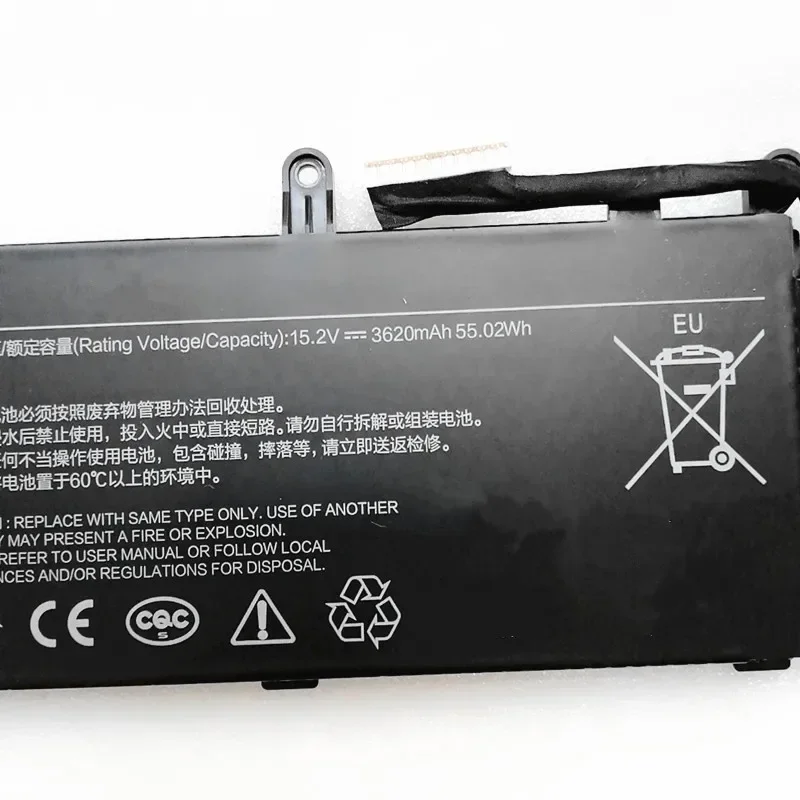 Аккумулятор для ноутбука G15B01W 15 2 в 3620 мАч игрового Xiaomi 6 дюйма i5 7300HQ GTX1050 GTX1060 1050Ti/1060
