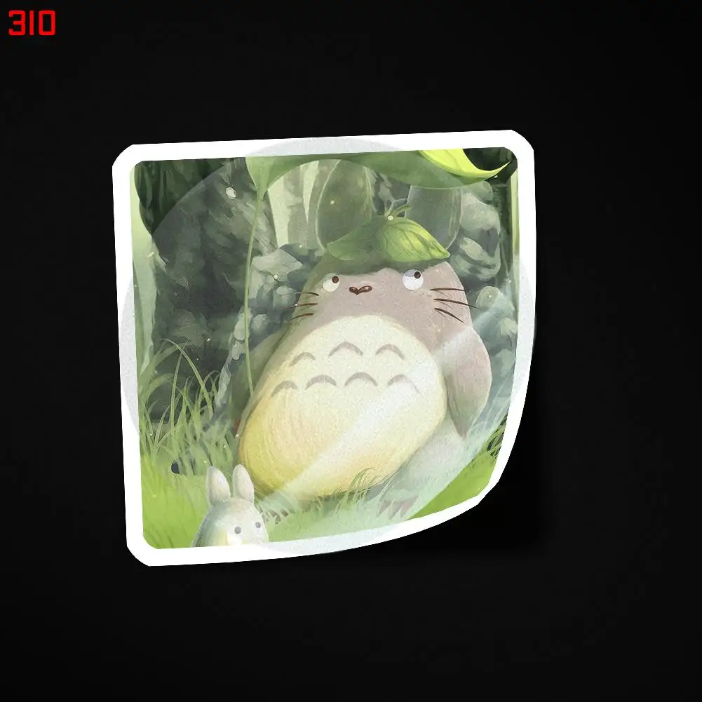 

Наклейка TOTORO 00310 для ноутбука, декор для спальни, автомобиля, милый мультяшный модный чемодан для общественных мест