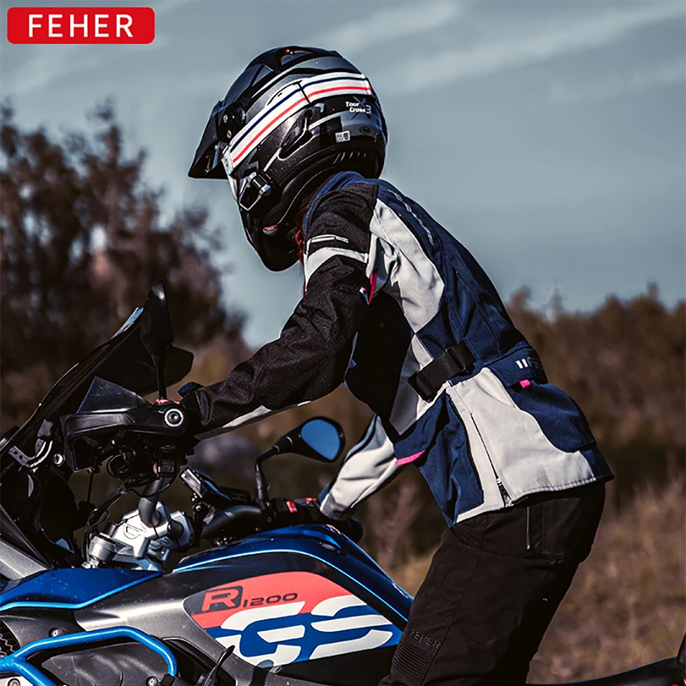 Женская мотоциклетная водонепроницаемая защита от холода Защитная куртка для