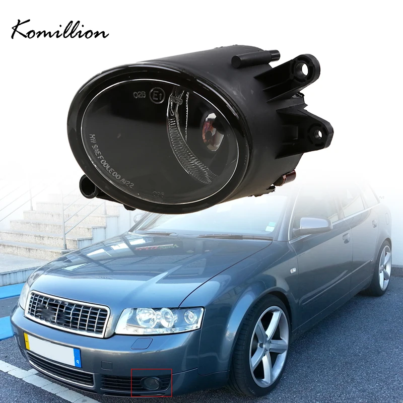 

Car Fog Light Assembly 55W H11 Halogen Yellow Foglamp 12V 8E0941700B 8E0941699B for Audi A4 Avant B6 2004 2005 2006 2007 2008