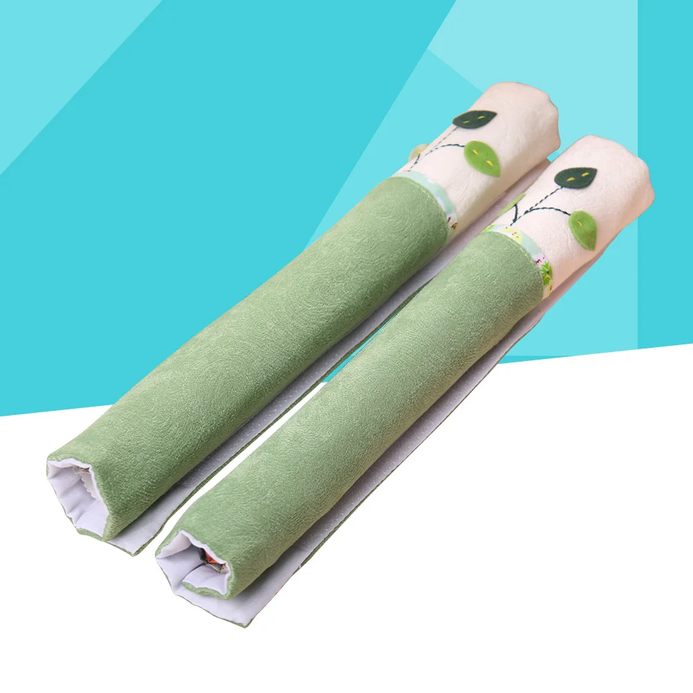 

2pcs Handmade Refrigerator Door Handle Cover Dishwasher Door Cloth Protector Antiskid Protector Gloves Fridge Dust Door Handle