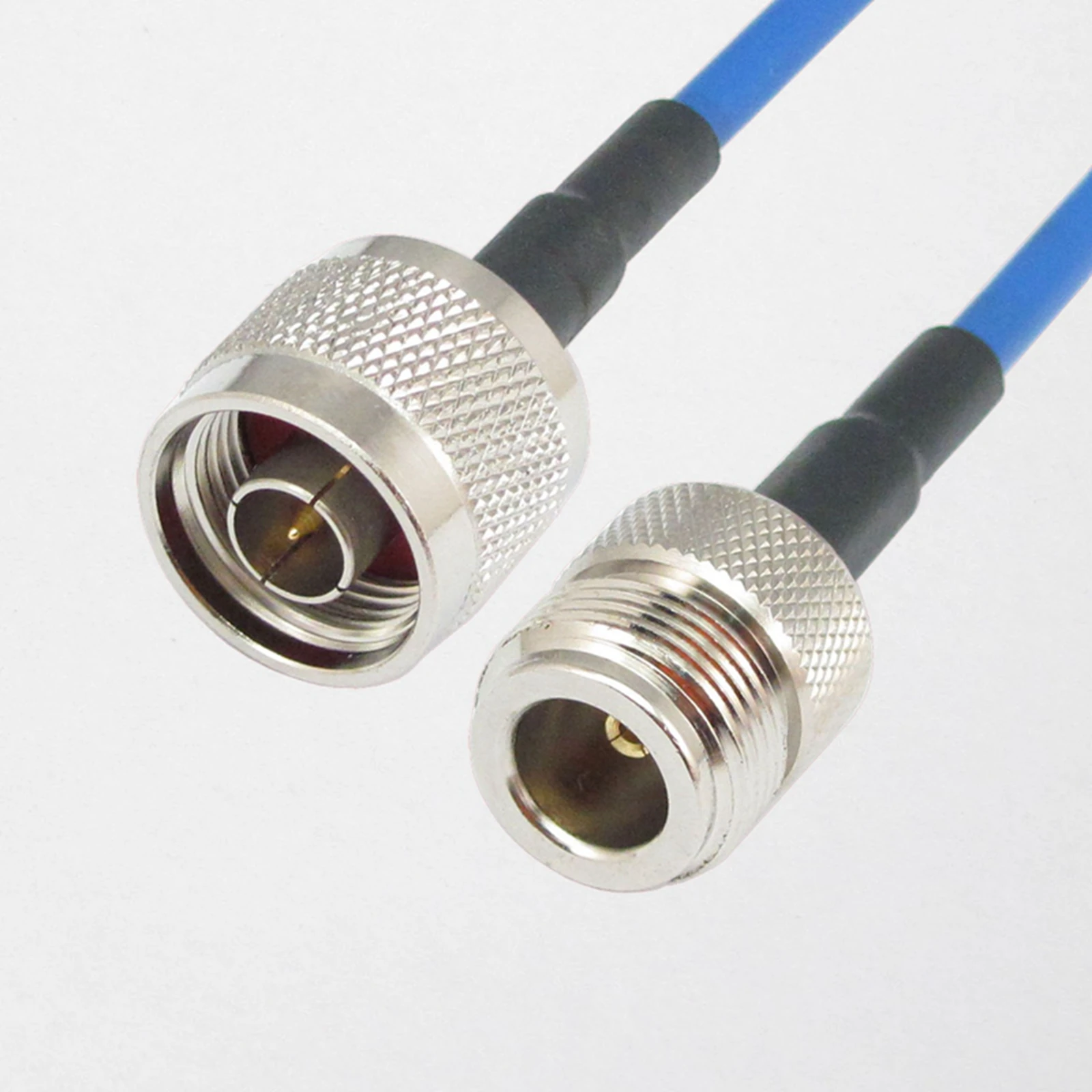 

N Type Male Plug to N Female Jack RF Semi Flexible Low Loss Coaxial Cable Lot RG402