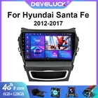 2 Din Android 10,0 автомобильное Стерео Радио мультимедийный видеоплеер для Hyundai Santa Fe 3 Grand IX45 2012-2017 навигация GPS Carplay