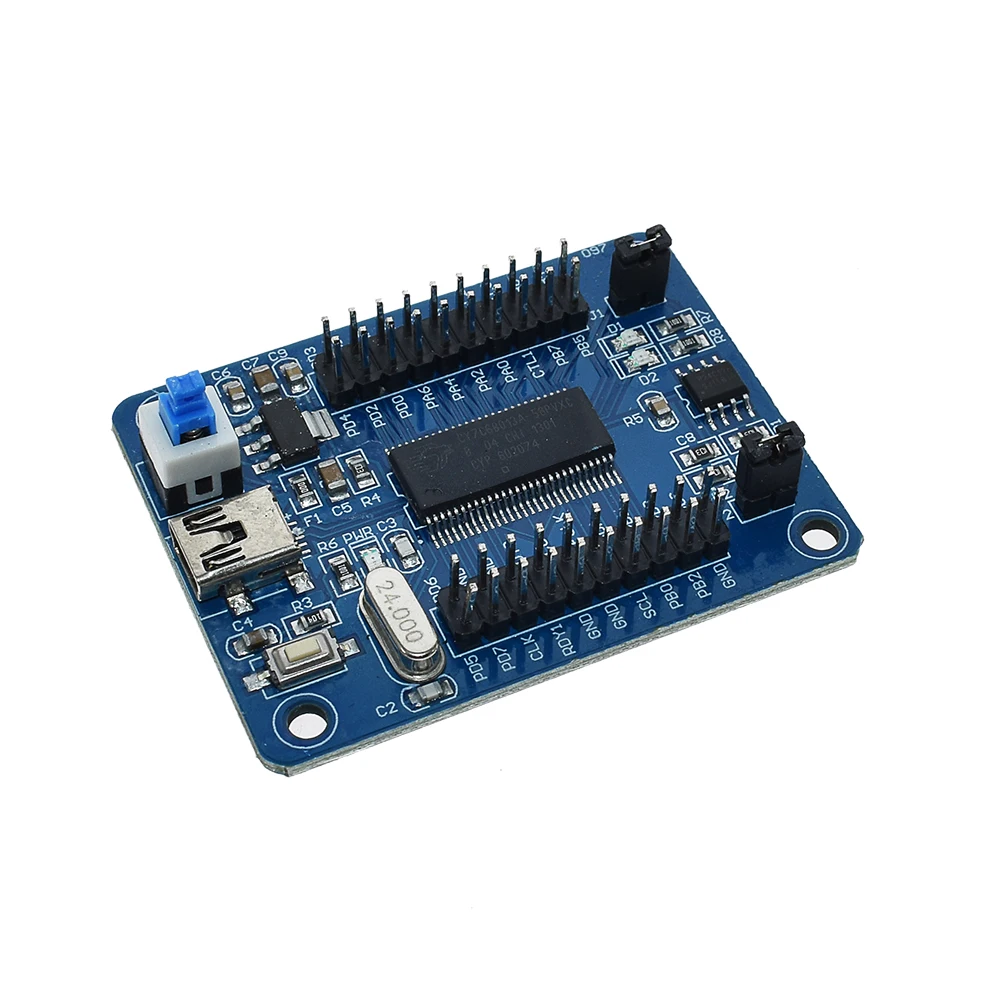 Фото Официальный IEZ-USB FX2LP CY7C68013A Основная плата USB макетная плата USB логический анализатор I2C последовательный и SPI высокое качество В наличии №3