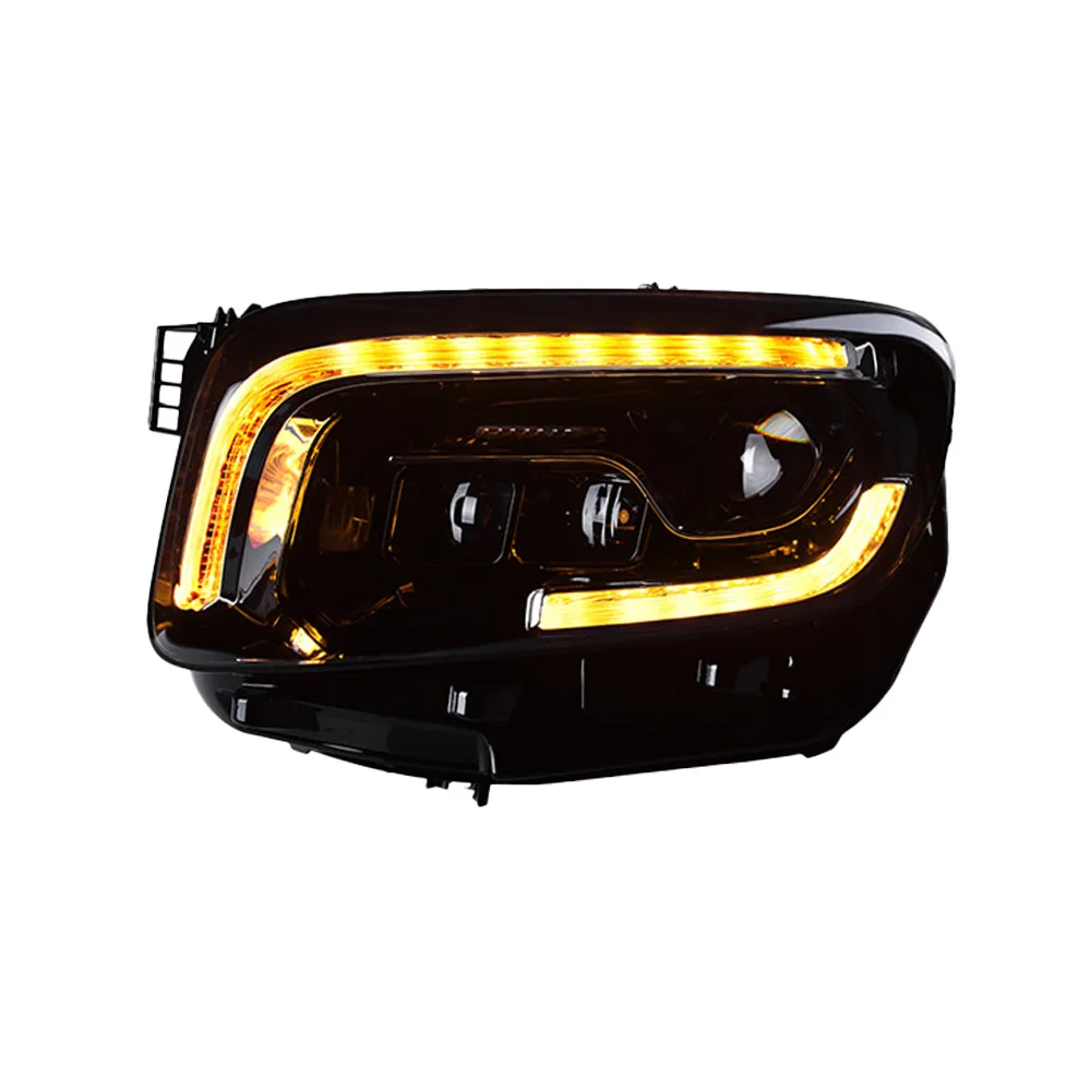 

AKD Head Lamp GLB250 2020-2022 LED Headlight GLB200 GLB220 DRL Turn Signal High Beam Angel Eye Projector Lens