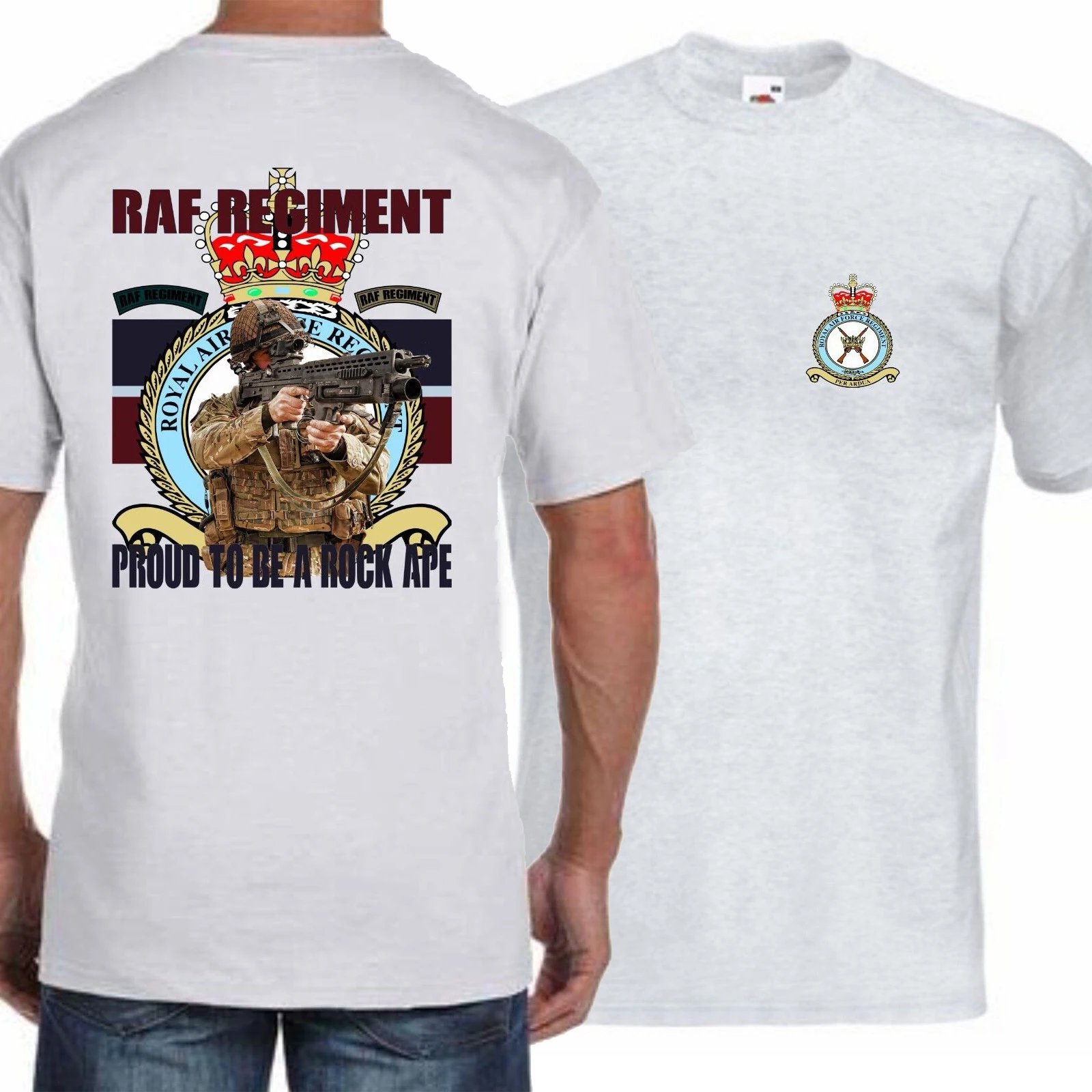 

tSweatshirt RAF Reg T-Shirt Grey