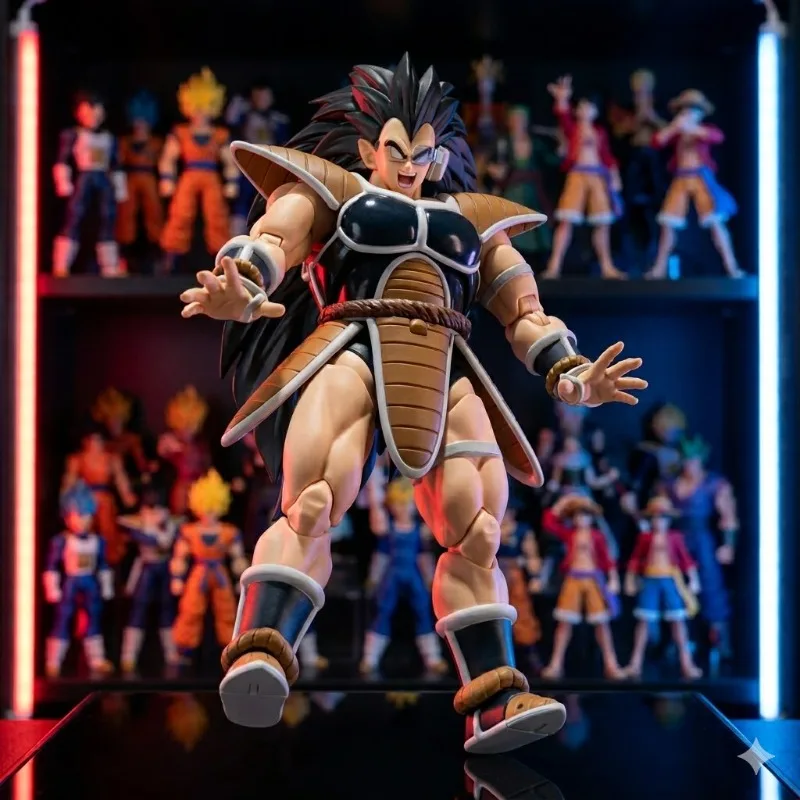 Фото В наличии 100% оригинальные фигурки Bandai ShF iguarts Sdcc Dragon Ball Z: Радитц, Сон Гохан (детский образ), коллекционные модели, игрушки, аниме-фигурки для детей №2