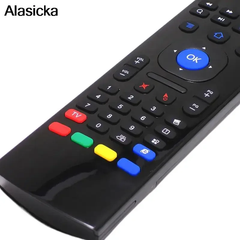 Фото MX3 Air Mouse с подсветкой, умный голосовой пульт дистанционного управления, 2,4G, радиочастотная беспроводная клавиатура для Android TV Box X96 Mini H96 MAX №4