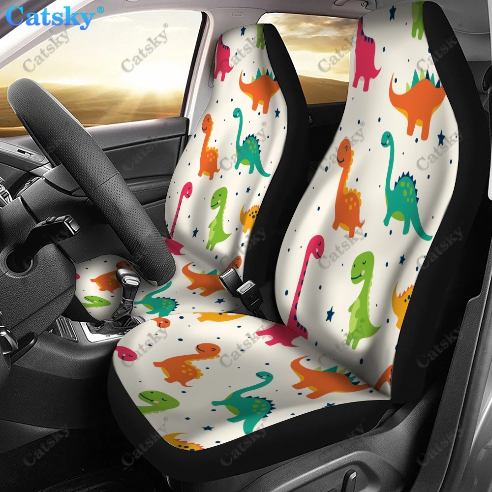 Чехол для автомобильного сиденья с рисунком динозавра аксессуары интерьера