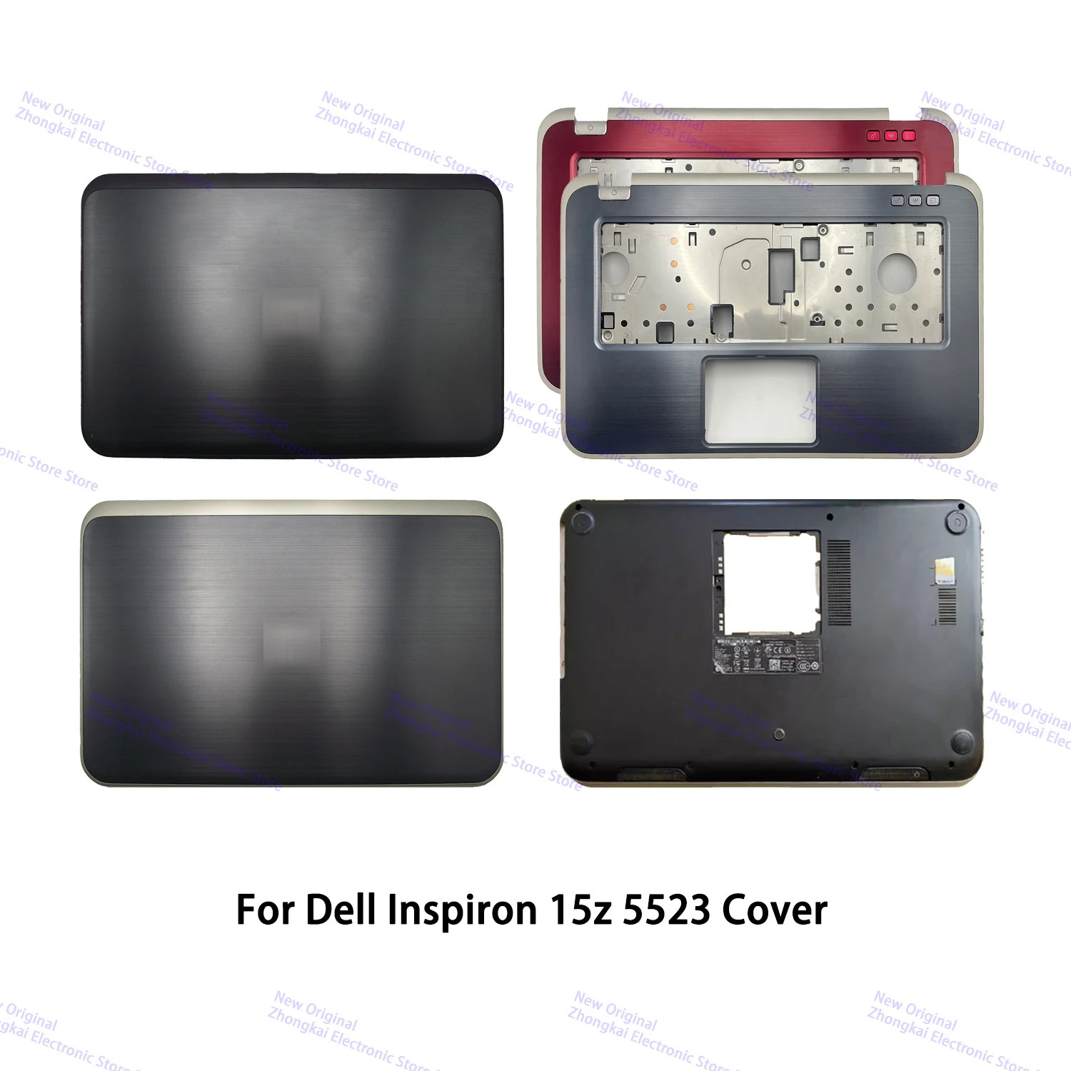 Новая Оригинальная подставка для ноутбука Dell Inspiron 15z 5523 верхняя и задняя