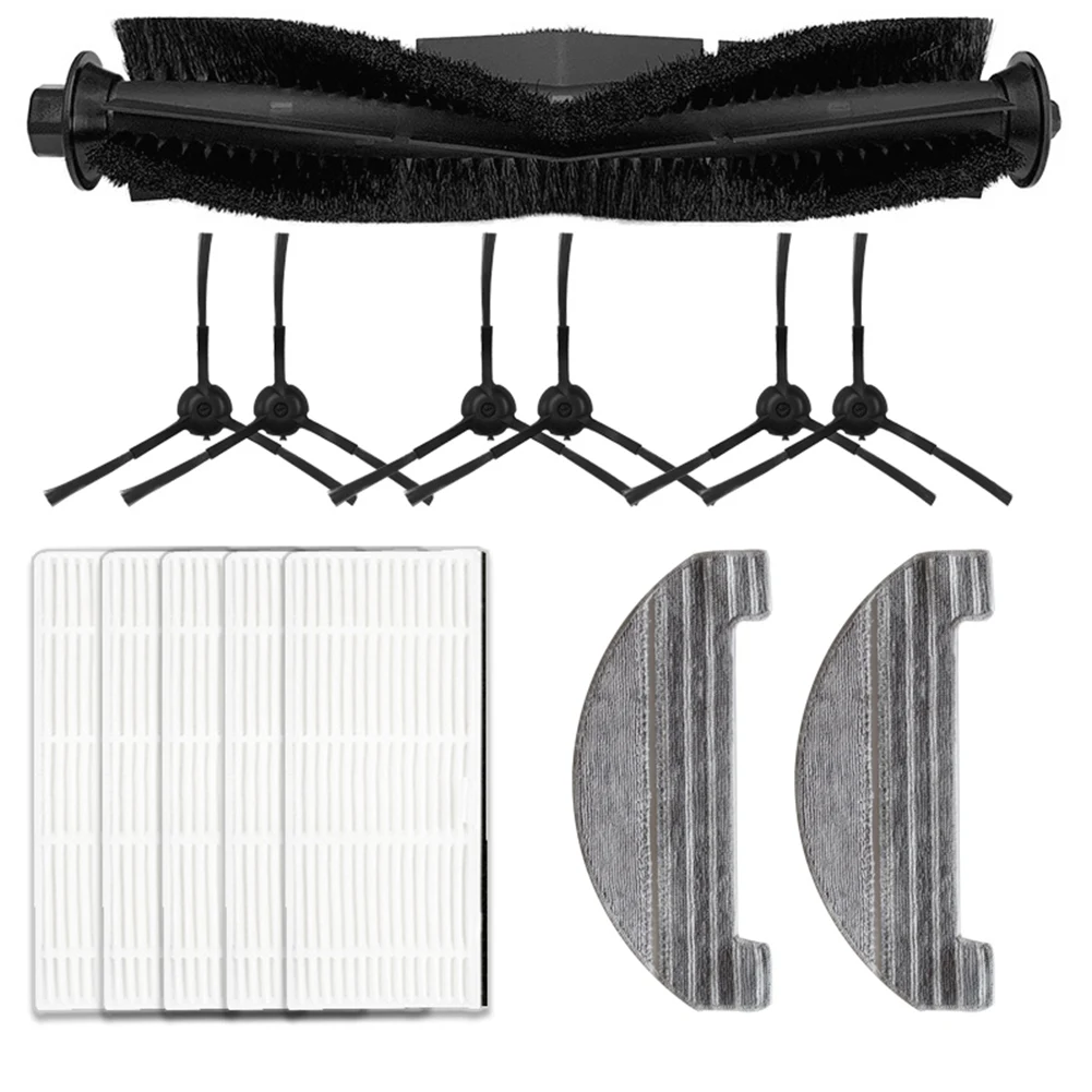 Сменная основная роликовая щетка боковая тканевый HEPA-фильтр для робота-пылесоса