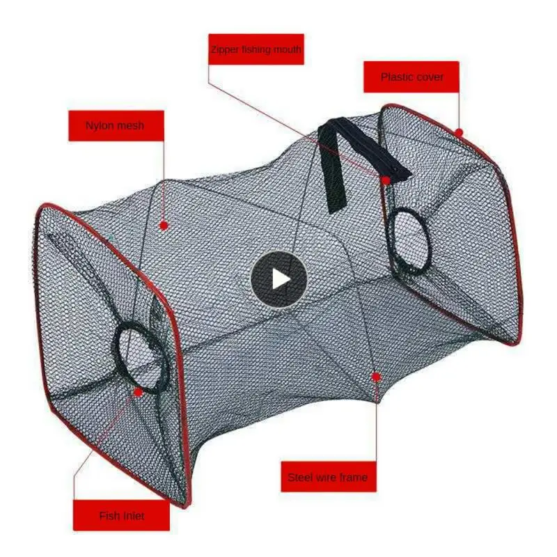 

Double Pull Locks Net Folding Sping Net Imported Shrimp Cage Net Fish Net