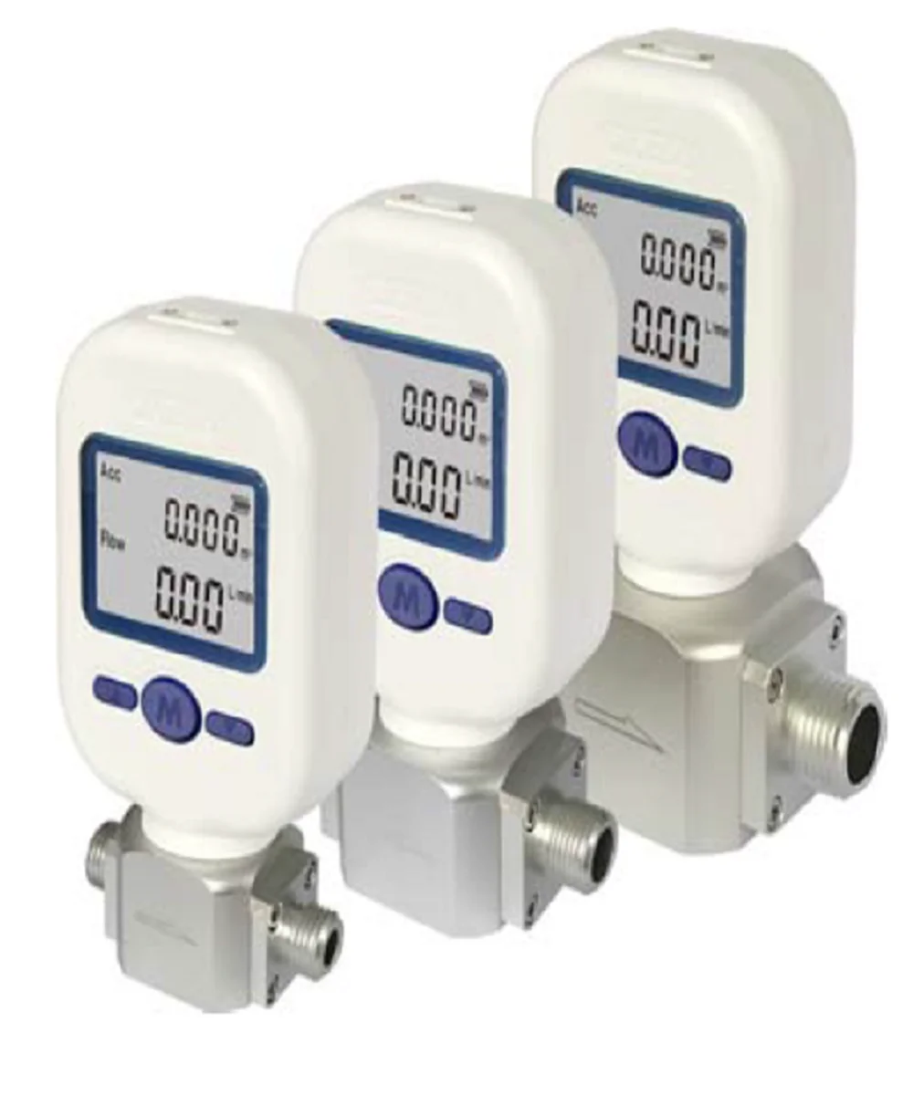 

Professional Digital Portable Gas Air Nitrogen Oxygen Flow Meter 20/100/250L/min MF5712 High Accuracy Portable Gas Flow Meter