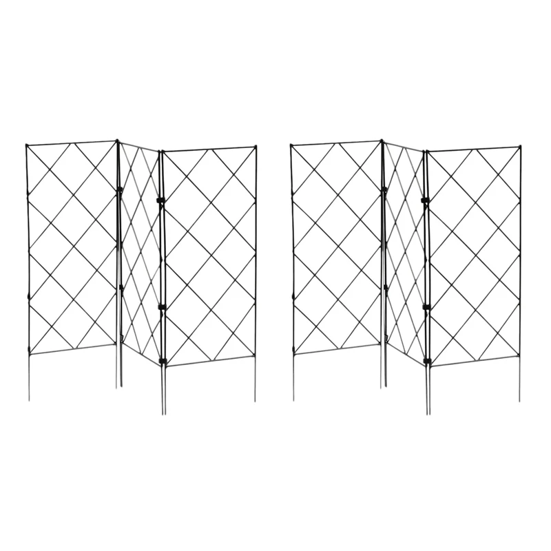 

6Pcs DIY Plant Supports For Garden,Trellis For Potted Plants Flower Support For Climbing Plants Easy To Use 20X53cm