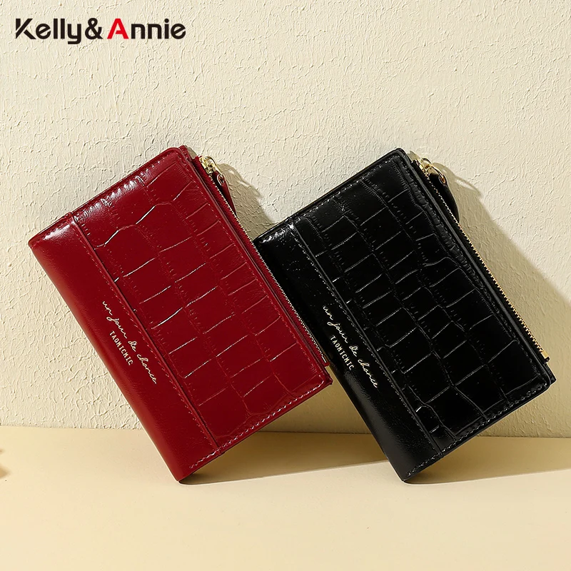 

Classic Stone Women Wallet Soft Pu Leather Small Women's Purses Luxury Wallets Famous Brand Fashion Ladies Clutch Bag Cardholder