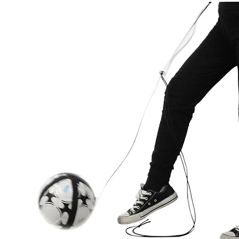 

Soccer Ball Juggle Bags Children Auxiliary Circling Belt Kids Football Training Equipment Kick Solo Soccer Trainer Football Kick
