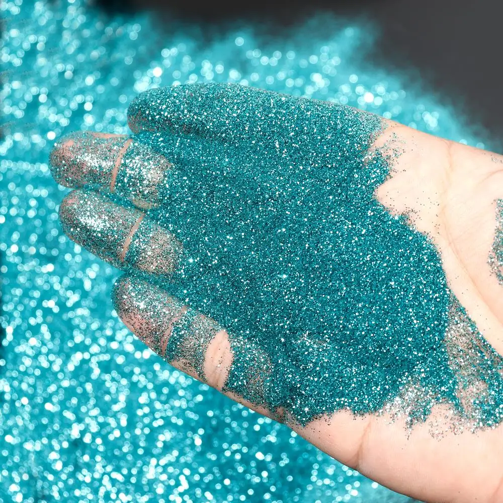 

50g/Bag Fluorescent Glitter Powder 0.2mm 1/128 Fine Chrome Dust Powder for Body/Eyeshadow/Fingernail Glitter Nail Art Decoration