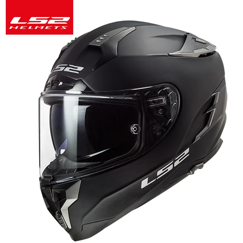 

Original LS2 Challenger full face motorcycle helmet ls2 FF327 carbon fiber helmets inner sun lens Racing casco moto capacete