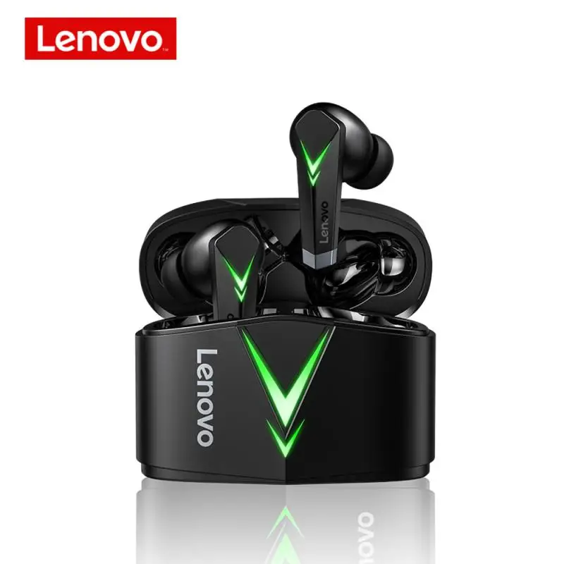 

Игровая гарнитура Lenovo LP6 TWS, беспроводные наушники с низкой задержкой, с микрофоном, с поддержкой Bluetooth, для занятий спортом