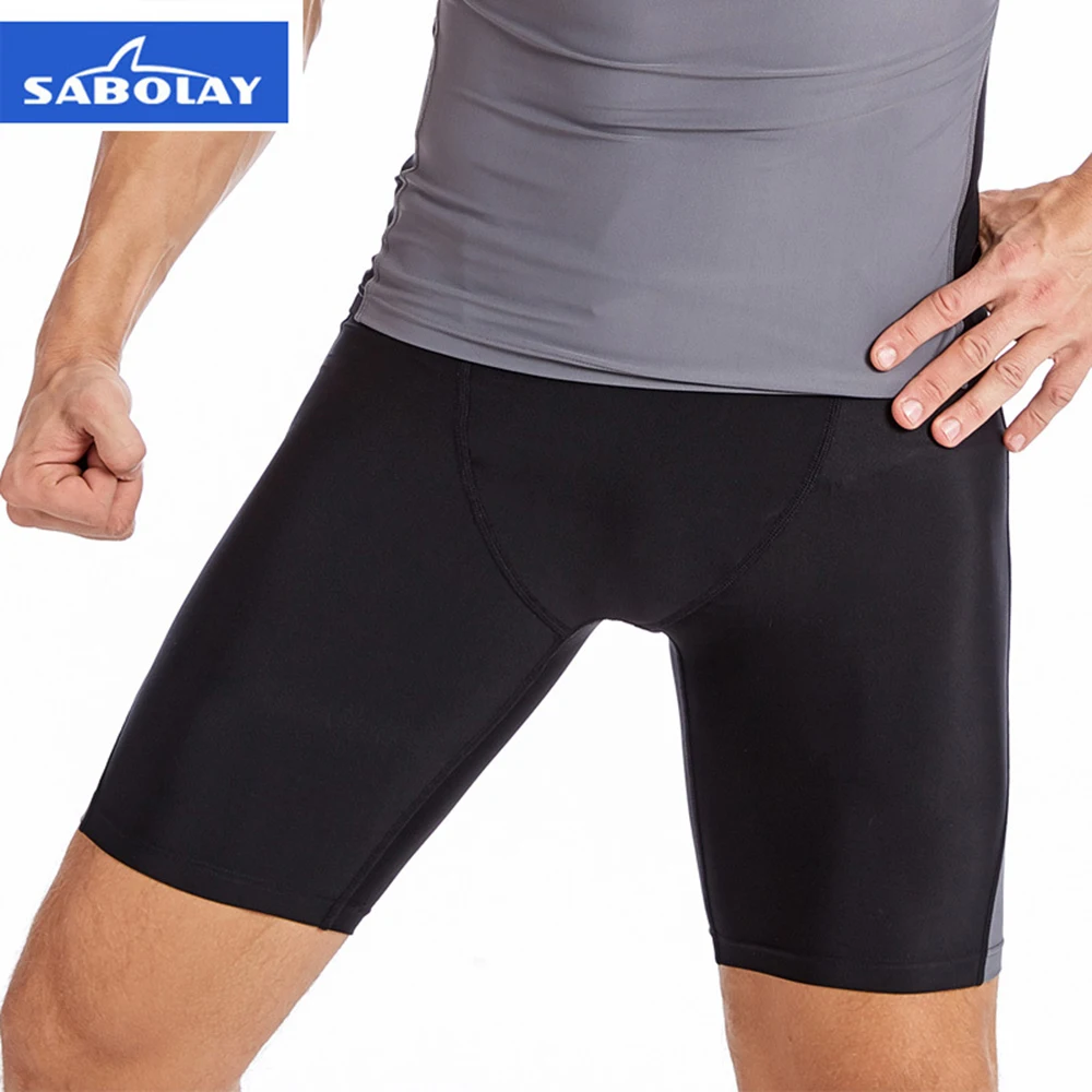 SABOLAY new outdoor sports wetsuit short-sleeved quick-drying split swimsuit water sports surfing suit beach swimming wetsuit