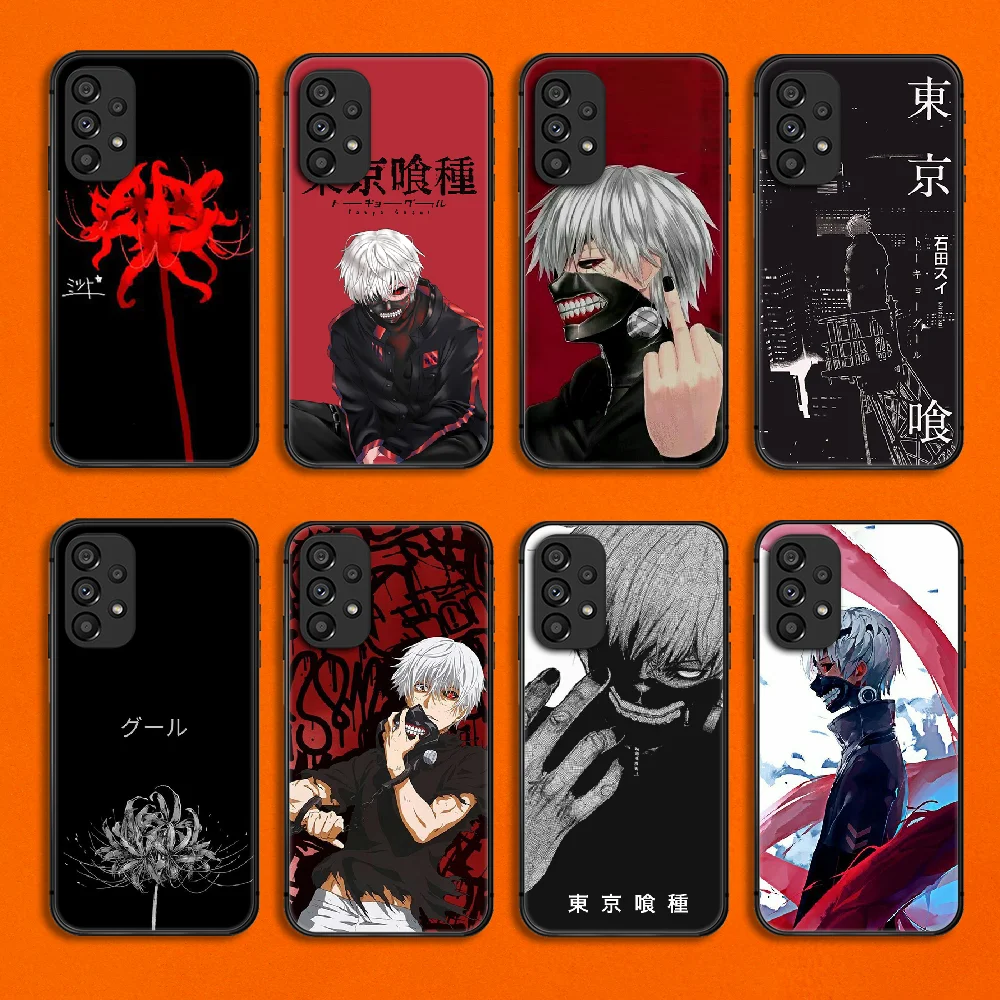 

Tokyo Ghoul Ken Kaneki Phone Case Cover For Samsung Galaxy A S Note 8 9 10 12 13 20 21 32 33 50 51 52 53 71 FE Plus Ultra Black
