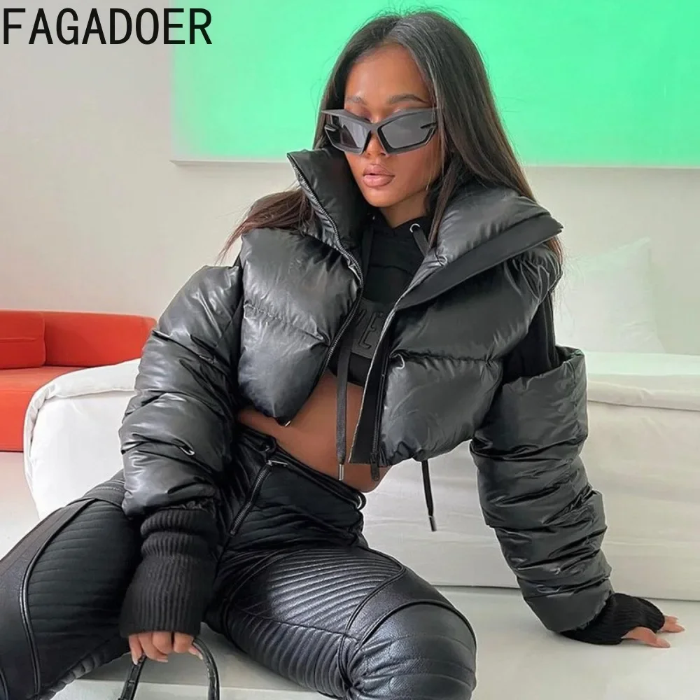 Женская водолазка с капюшоном FAGADOER