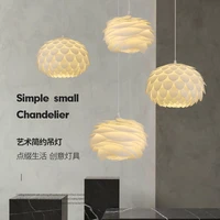 modern simple net red nordic single double head creative personalized art rose bar shop commercial restaurant small chandelier