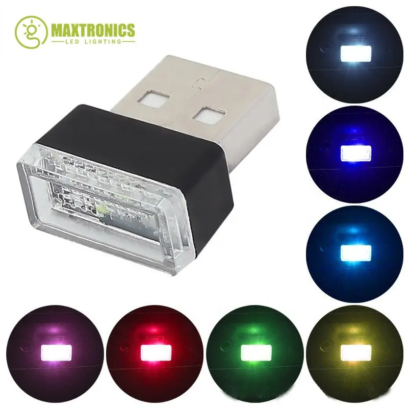 

USB Mini LED Car Ambient Light Auto Interior Decorative Atmosphere Lamp Neon Styling Light For Car Home Accessories Night Light