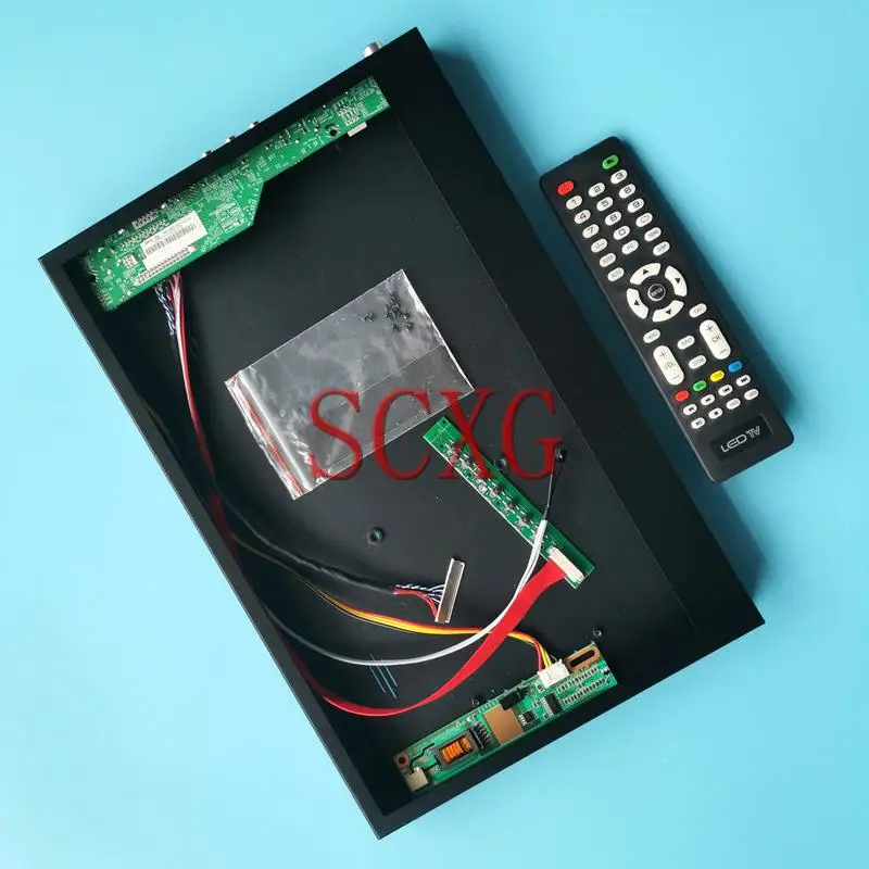 

Metal Case+Analog TV Driver Board Fit N141X7 N141XA N141XB N141XC 30Pin LVDS VGA AV USB HDMI-Compatible Kit 14.1" 1024*768 1CCFL