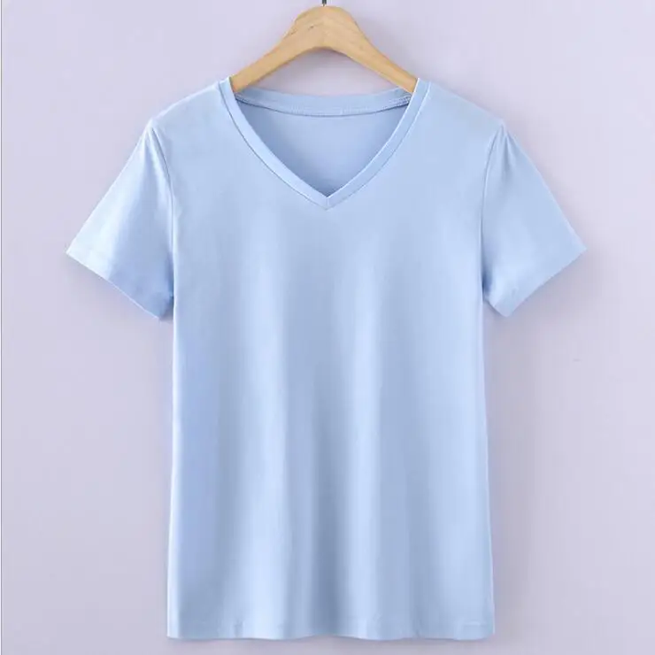 

2023HOT ZNG 2020 Summer Super soft T shirts Women Short Sleeve cotton Modal Flexible T-shirt Free shipping