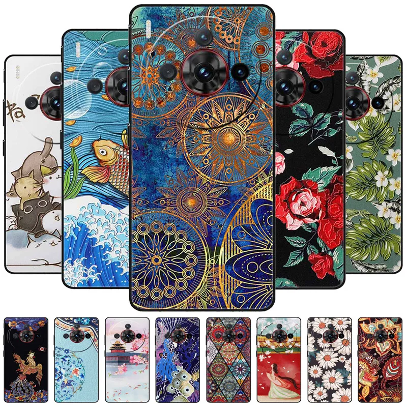 Фото Чехол для ZTE nubia Z60S Pro, силиконовый мягкий чехол из ТПУ с 3D тиснением, окрашенный чехол для ZTE NX725J Nubia Z60 S Pro, чехлы для телефонов Z60SPro №1