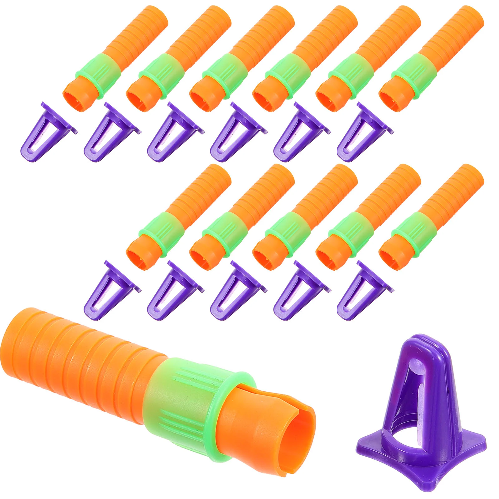 

20pcs Crayon Extender Oil Painting Pen Extender Crayon Sharpener Crayon Extender