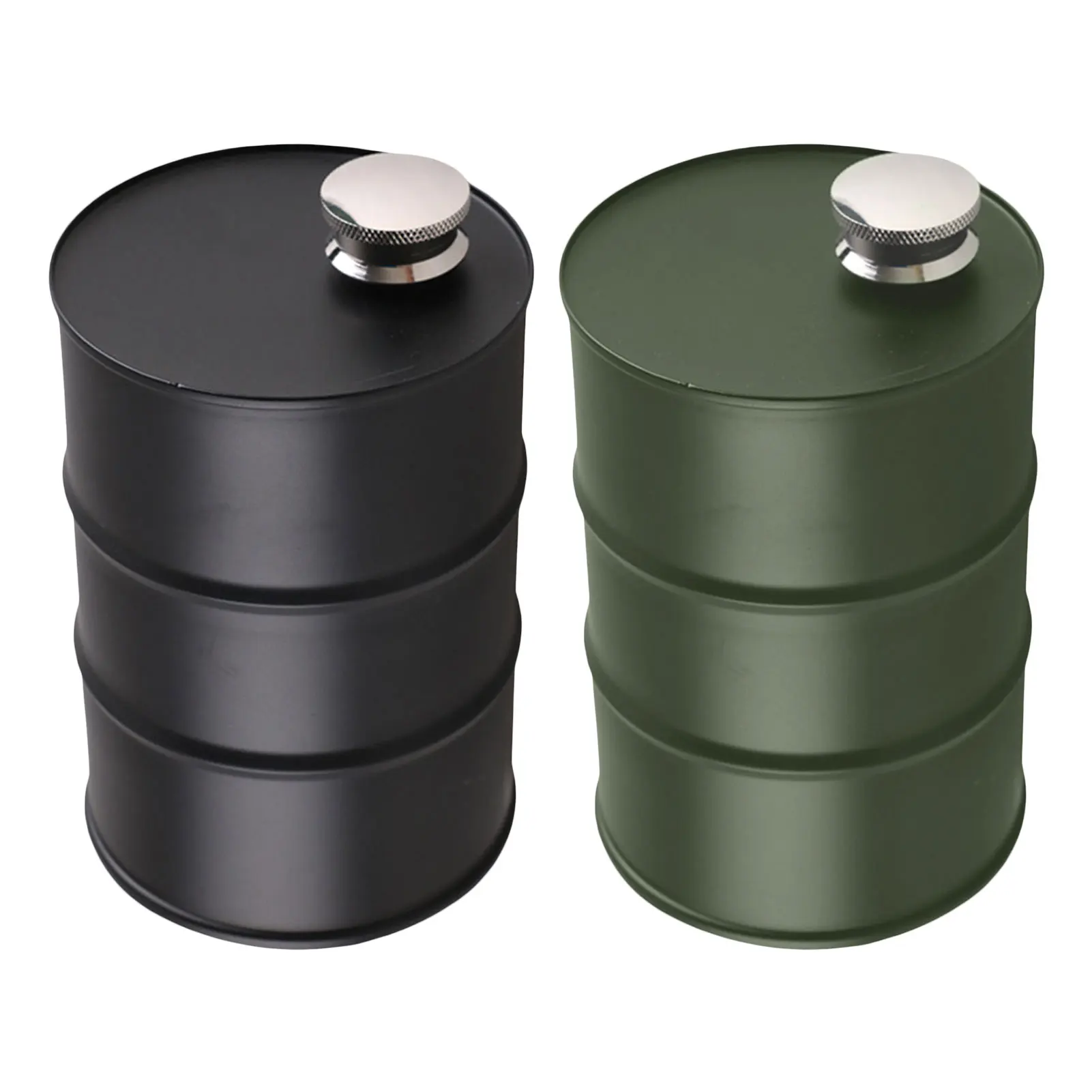 

Outdoor Military Water Bottle Silicone Large Capacity Folding Water Kettle Hiking Camping Leak Proof Tour Water Bottle 1PC