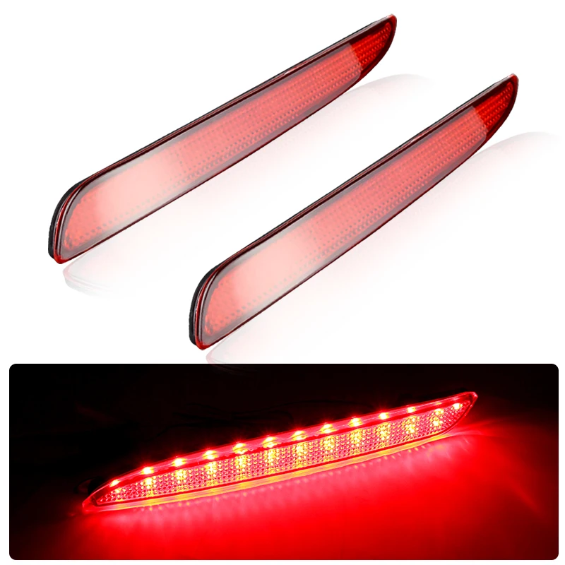 

1 комплект, Светодиодный отражатель для заднего бампера Mazda 3 M3 2010