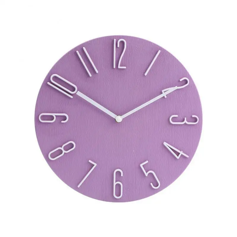 

Creative Simple Silent Wall Clock Clear Number Frameless Wall Clocks Modern Design Silent Movement Fashion Watches