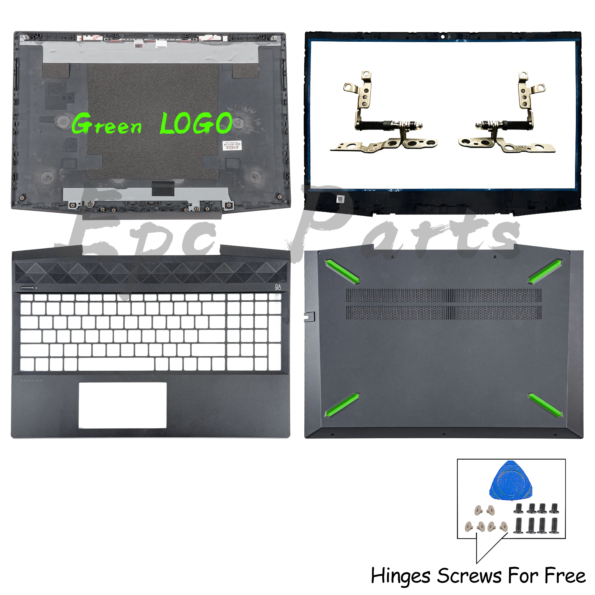 Детали Epc для Pavilion Gaming 15-CX 15T-CX 15-cx0020nr TPN-C133 задняя крышка ЖК-дисплея подставка рук