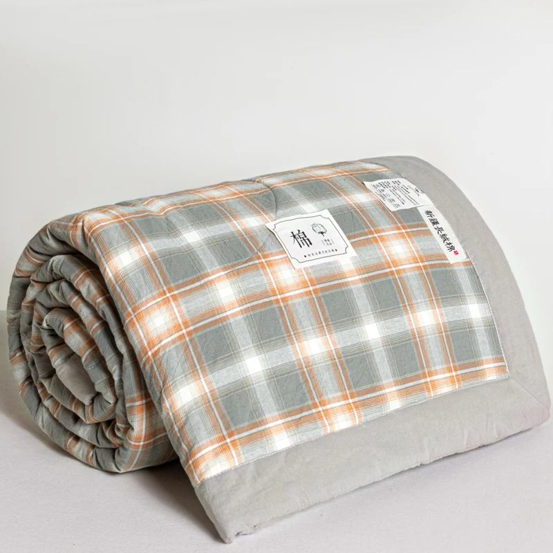 Весенне-осенние хлопковые одеяла для детей и взрослых летнее крутое одеяло